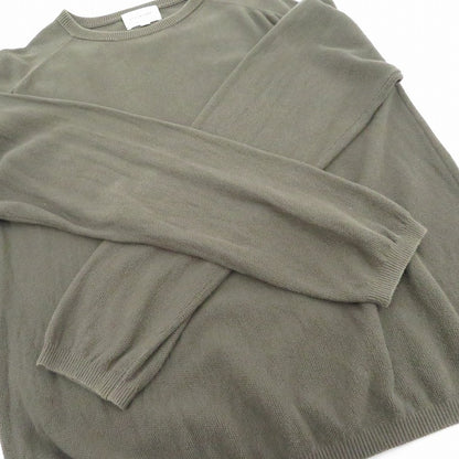 STILL BY HAND | スティルバイハンド 長袖Ｔシャツ KN02223 カーキ サイズ：46【瀬戸大橋店】