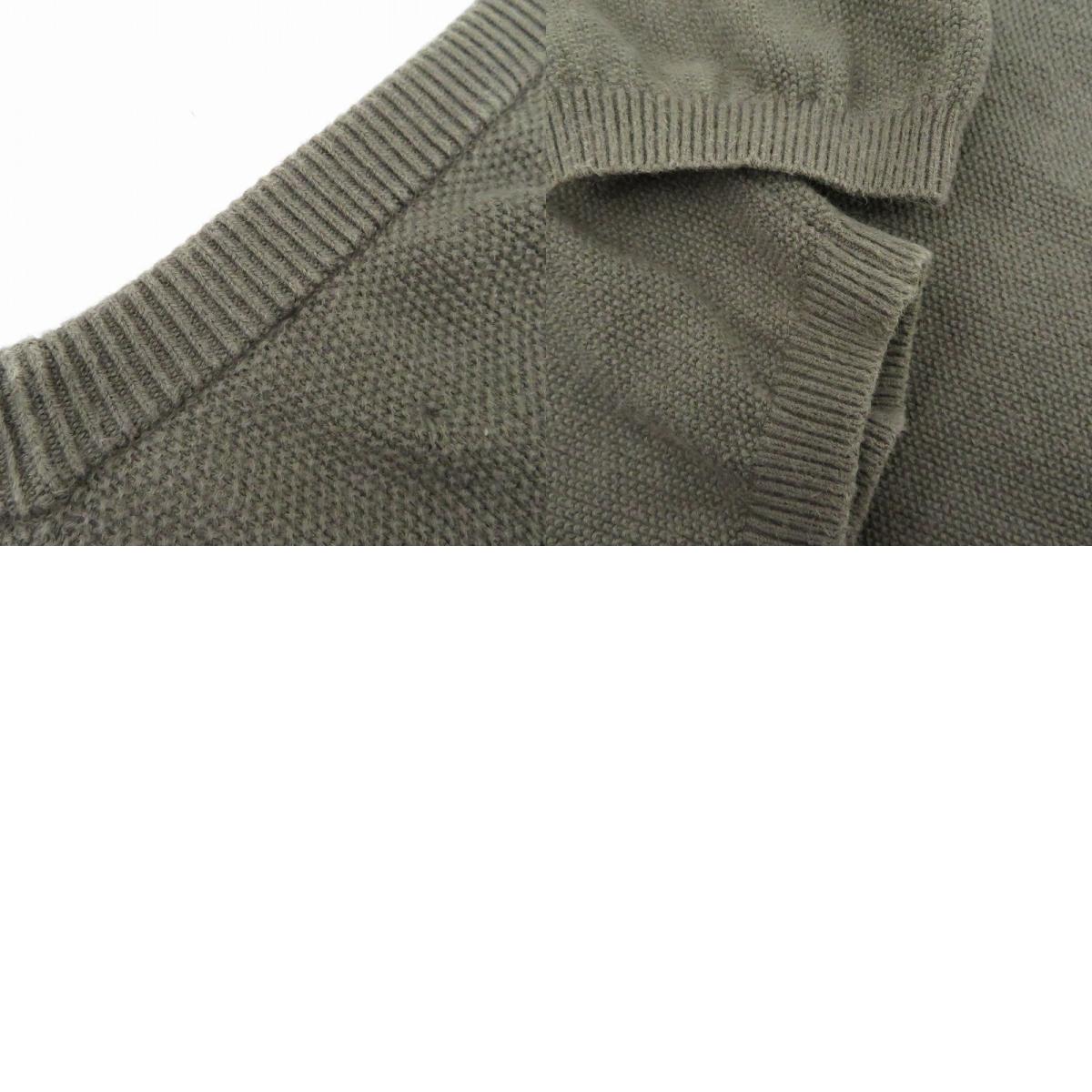 STILL BY HAND | スティルバイハンド 長袖Ｔシャツ KN02223 カーキ サイズ：46【瀬戸大橋店】