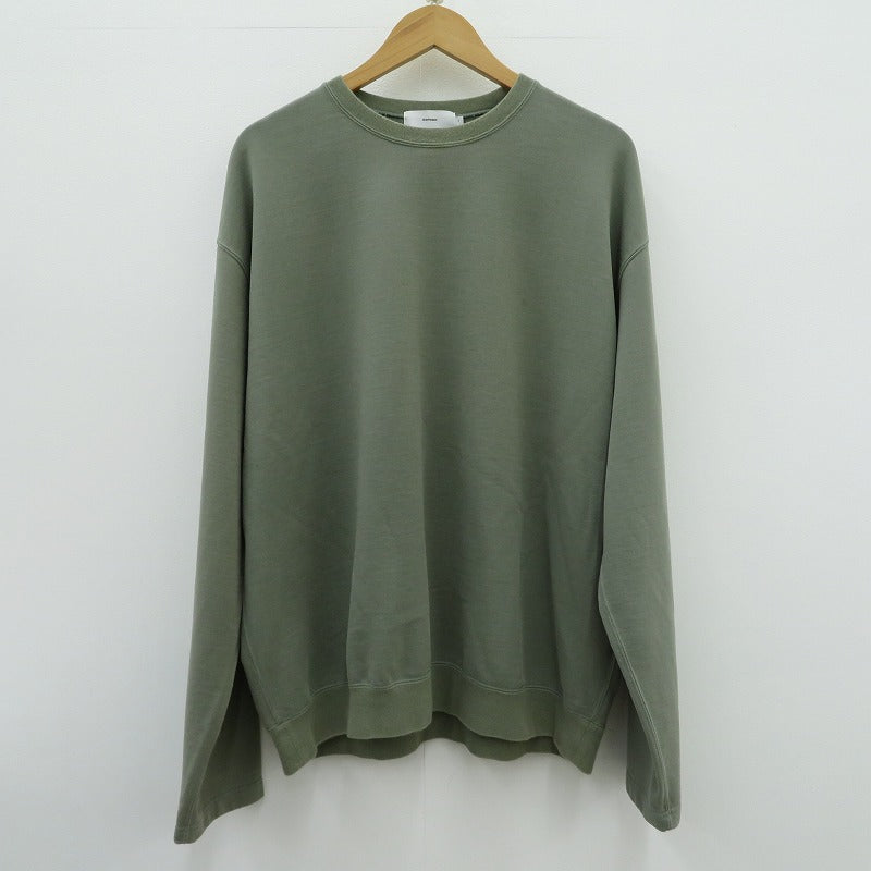 Graphpaper | グラフペーパー GU223-70105 長袖Ｔシャツ グリーン【瀬戸大橋店】