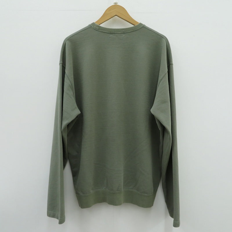 Graphpaper | グラフペーパー GU223-70105 長袖Ｔシャツ グリーン【瀬戸大橋店】