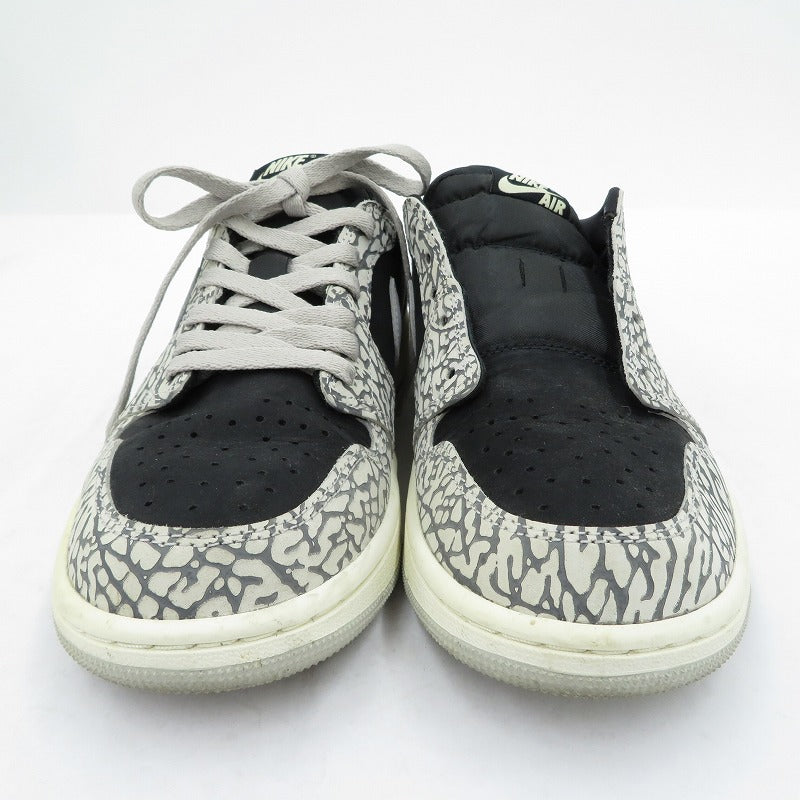 NIKE | ナイキ AJ1 Retro Low OG スニーカー CZ0790-001 エアジョーダン グレー 27.5cm【瀬戸大橋店】