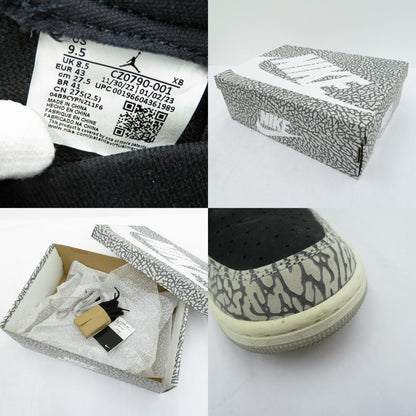 NIKE | ナイキ AJ1 Retro Low OG スニーカー CZ0790-001 エアジョーダン グレー 27.5cm【瀬戸大橋店】