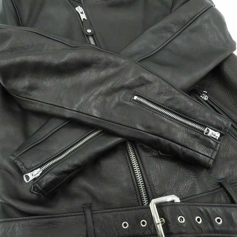 schott | ショット 503HDT HOODED ONESTAR レザー 7823950106 ブラック サイズ：40【瀬戸大橋店】
