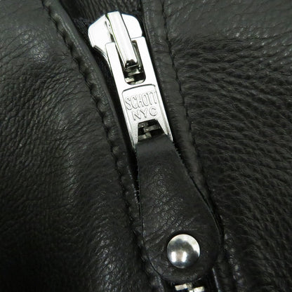 schott | ショット 503HDT HOODED ONESTAR レザー 7823950106 ブラック サイズ：40【瀬戸大橋店】
