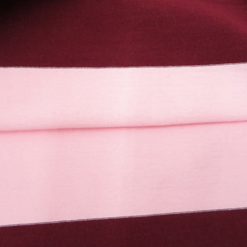 WIND AND SEA | ウィンダンシーウインダンシー Border Rugger Shirt ポロシャツ WDS-O-GRP-24-Q4-CS-04 ピンク サイズ：L【瀬戸大橋店】