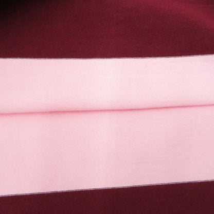 WIND AND SEA | ウィンダンシーウインダンシー Border Rugger Shirt ポロシャツ WDS-O-GRP-24-Q4-CS-04 ピンク サイズ：L【瀬戸大橋店】