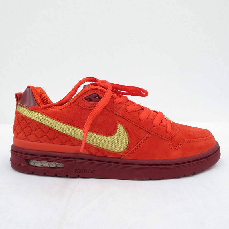 NIKE | ナイキ スニーカー Paul Rodriguez × Nike SB P-Rod 1 "Habanero Red/Team Red" レッド 27.5cm