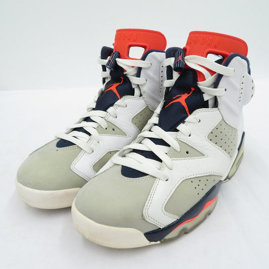 NIKE | ナイキ ir Jordan 6 Retro 'Tinker' スニーカー 384664-104 エアジョーダン ホワイト 27cm【瀬戸大橋店】
