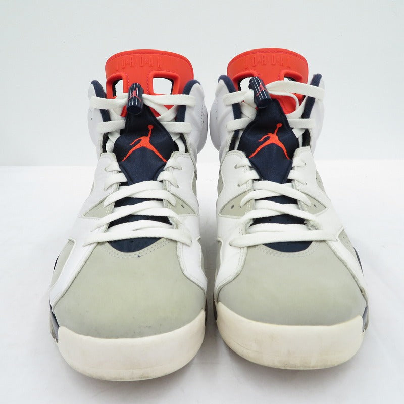 NIKE | ナイキ ir Jordan 6 Retro 'Tinker' スニーカー 384664-104 エアジョーダン ホワイト 27cm【瀬戸大橋店】