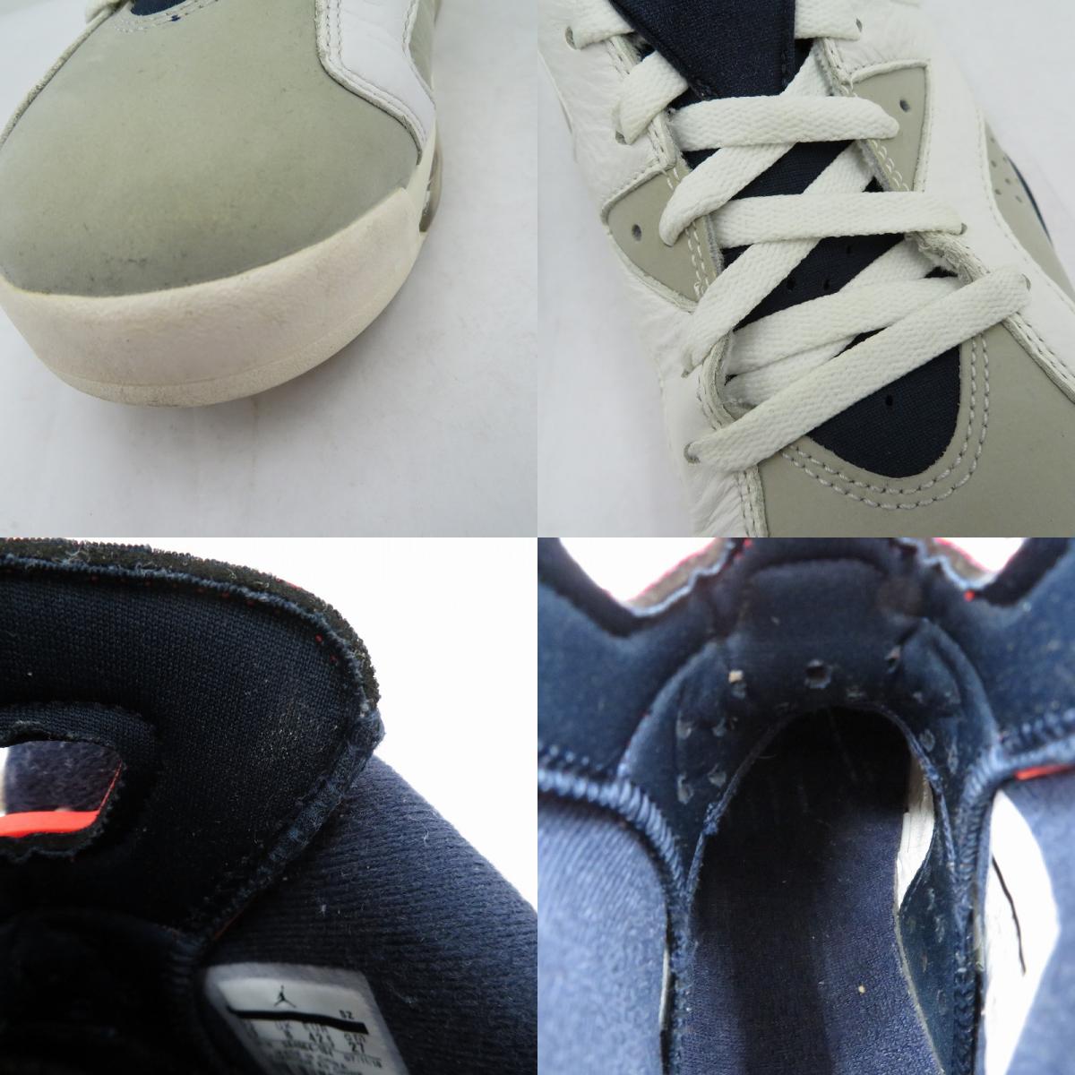 NIKE | ナイキ ir Jordan 6 Retro 'Tinker' スニーカー 384664-104 エアジョーダン ホワイト 27cm【瀬戸大橋店】