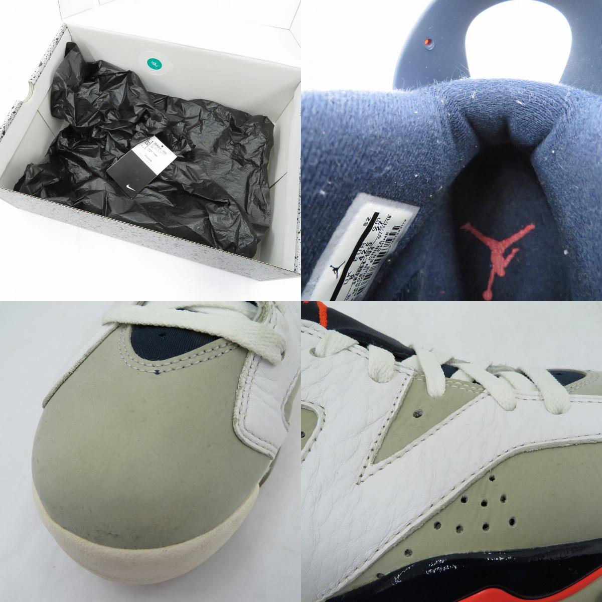 NIKE | ナイキ ir Jordan 6 Retro 'Tinker' スニーカー 384664-104 エアジョーダン ホワイト 27cm【瀬戸大橋店】