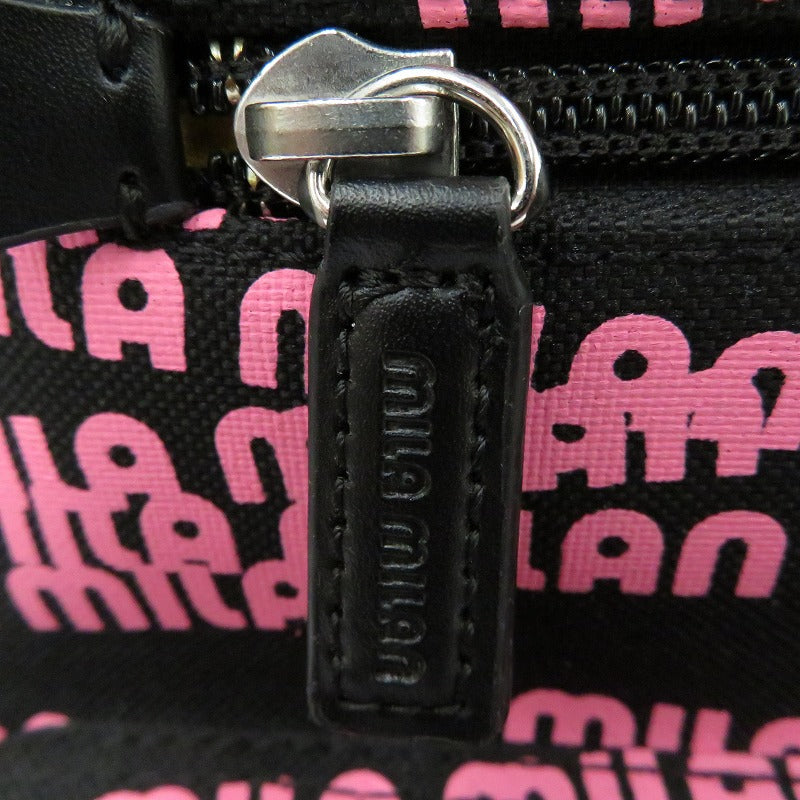 mila milan | ミラミラン Logo Print Big Casual Series. リュック・デイパック ブラック【瀬戸大橋店】