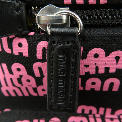 mila milan | ミラミラン Logo Print Big Casual Series. リュック・デイパック ブラック【瀬戸大橋店】