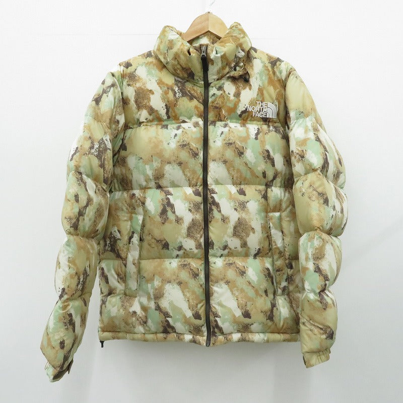 THE NORTH FACE | ザ・ノースフェイス NOVELTY NUPTSE JACKET ダウンジャケット ND92336 ブラウン サイズ：XL【瀬戸大橋店】