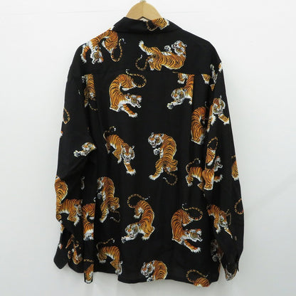 WACKOMARIA | ワコマリア TIM LEHI / HAWAIIAN SHIRT 長袖シャツ 26SSE-WMS-HI05 ブラック サイズ：L【瀬戸大橋店】