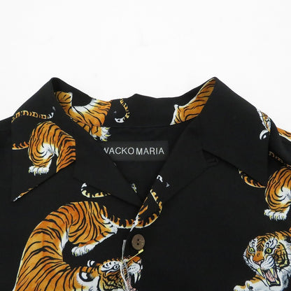 WACKOMARIA | ワコマリア TIM LEHI / HAWAIIAN SHIRT 長袖シャツ 26SSE-WMS-HI05 ブラック サイズ：L【瀬戸大橋店】