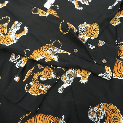 WACKOMARIA | ワコマリア TIM LEHI / HAWAIIAN SHIRT 長袖シャツ 26SSE-WMS-HI05 ブラック サイズ：L【瀬戸大橋店】