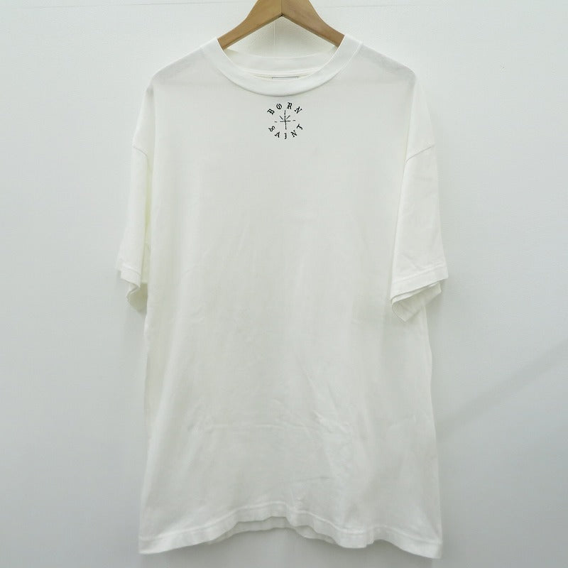 SAINT MICHAEL | セントマイケルセイントマイケル BR SS TEE 半袖Ｔシャツ SM-YS8-0000-C07 ホワイト サイズ：L【瀬戸大橋店】