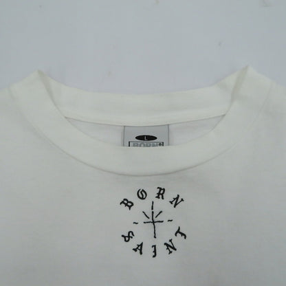 SAINT MICHAEL | セントマイケルセイントマイケル BR SS TEE 半袖Ｔシャツ SM-YS8-0000-C07 ホワイト サイズ：L【瀬戸大橋店】