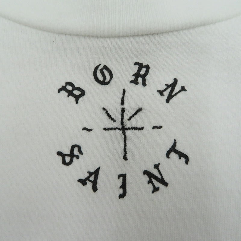 SAINT MICHAEL | セントマイケルセイントマイケル BR SS TEE 半袖Ｔシャツ SM-YS8-0000-C07 ホワイト サイズ：L【瀬戸大橋店】