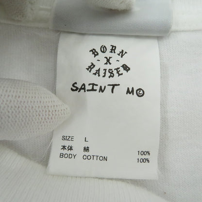 SAINT MICHAEL | セントマイケルセイントマイケル BR SS TEE 半袖Ｔシャツ SM-YS8-0000-C07 ホワイト サイズ：L【瀬戸大橋店】