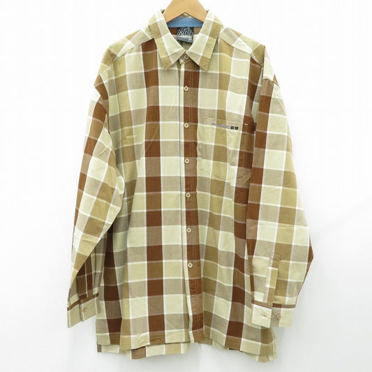 VINTAGE衣料 | ヴィンテージイリョウ 長袖シャツ PLAYERZ69 ブラウン サイズ：XL【瀬戸大橋店】