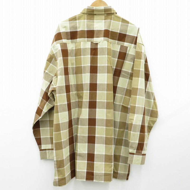 VINTAGE衣料 | ヴィンテージイリョウ 長袖シャツ PLAYERZ69 ブラウン サイズ：XL【瀬戸大橋店】