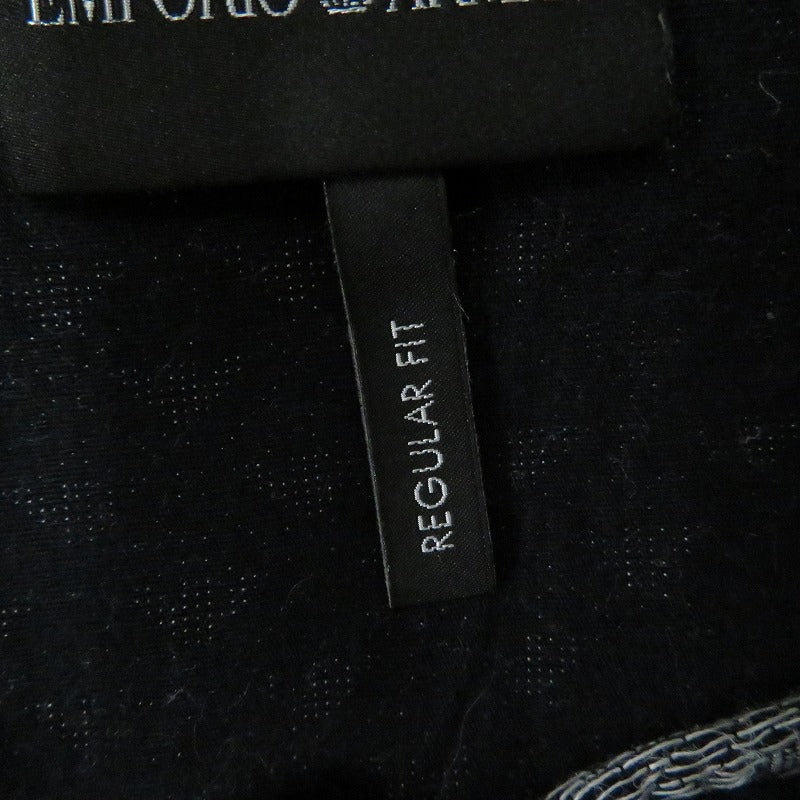 Emporio Armani | エンポリオ・アルマーニ 長袖シャツ 6K1CD4 1NZXZ ブラック サイズ：M【瀬戸大橋店】