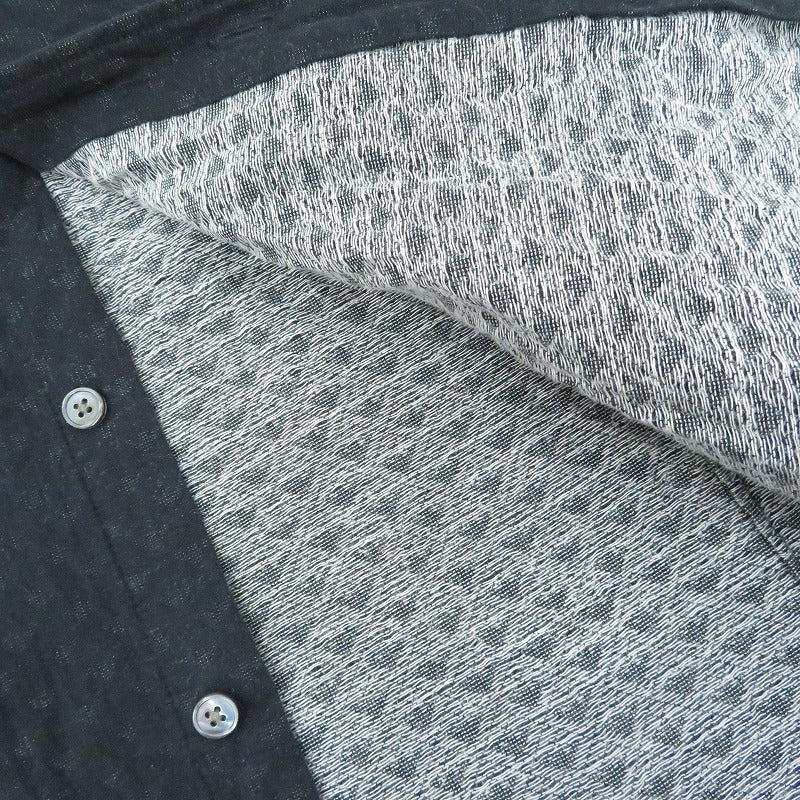 Emporio Armani | エンポリオ・アルマーニ 長袖シャツ 6K1CD4 1NZXZ ブラック サイズ：M【瀬戸大橋店】