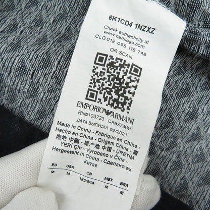 Emporio Armani | エンポリオ・アルマーニ 長袖シャツ 6K1CD4 1NZXZ ブラック サイズ：M【瀬戸大橋店】