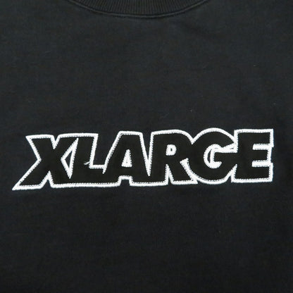 X-LARGE | エクストララージ スタンダードロゴクルーネックスウェット スウェット 101224012011 ブラック サイズ：XL【瀬戸大橋店】