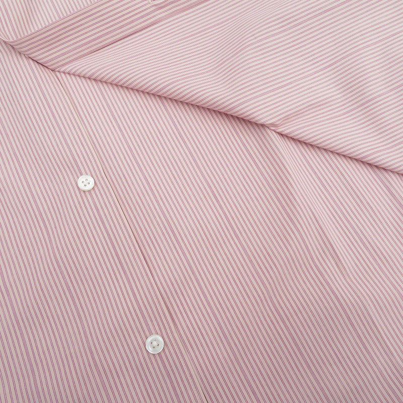 COOTIE | クーティー Stripe Broad L/S Shirt 長袖シャツ CTE-26S405 ピンク サイズ：XL【瀬戸大橋店】