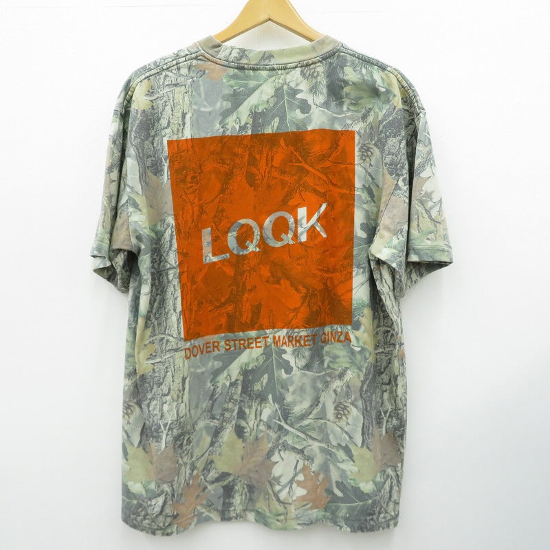 LQQK STUDIO | ルックスタジオ Dsmg Box Logo Camo S/S Tee 半袖Ｔシャツ LQS26DSMG グリーン サイズ：L【瀬戸大橋店】