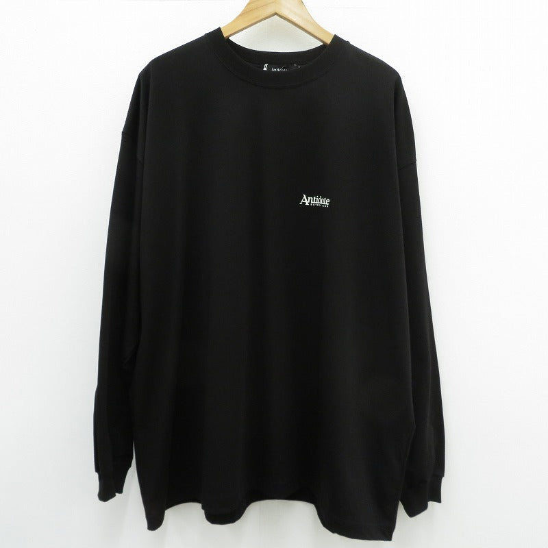 ANTIDOTE BUYERS CLUB | アンチドートバイヤーズクラブ ASIC Oversized L/S/Skull N Snake 長袖Ｔシャツ ABCSS26CT06 ブラック サイズ：M【瀬戸大橋店】