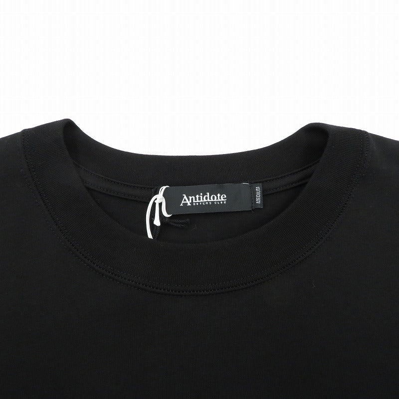 ANTIDOTE BUYERS CLUB | アンチドートバイヤーズクラブ ASIC Oversized L/S/Skull N Snake 長袖Ｔシャツ ABCSS26CT06 ブラック サイズ：M【瀬戸大橋店】