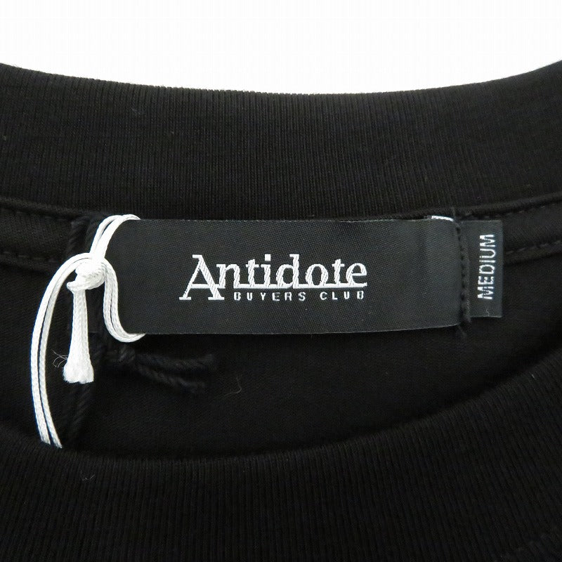 ANTIDOTE BUYERS CLUB | アンチドートバイヤーズクラブ ASIC Oversized L/S/Skull N Snake 長袖Ｔシャツ ABCSS26CT06 ブラック サイズ：M【瀬戸大橋店】