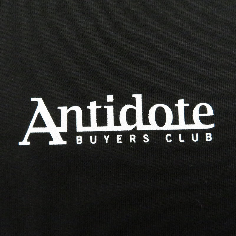 ANTIDOTE BUYERS CLUB | アンチドートバイヤーズクラブ ASIC Oversized L/S/Skull N Snake 長袖Ｔシャツ ABCSS26CT06 ブラック サイズ：M【瀬戸大橋店】