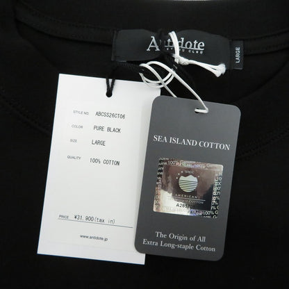 ANTIDOTE BUYERS CLUB | アンチドートバイヤーズクラブ ASIC Oversized L/S/Skull N Snake 半袖Ｔシャツ ABCSS26CT06 ブラック サイズ：L【瀬戸大橋店】