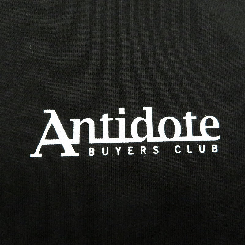 ANTIDOTE BUYERS CLUB | アンチドートバイヤーズクラブ ASIC Oversized L/S/Skull N Snake 半袖Ｔシャツ ABCSS26CT06 ブラック サイズ：L【瀬戸大橋店】