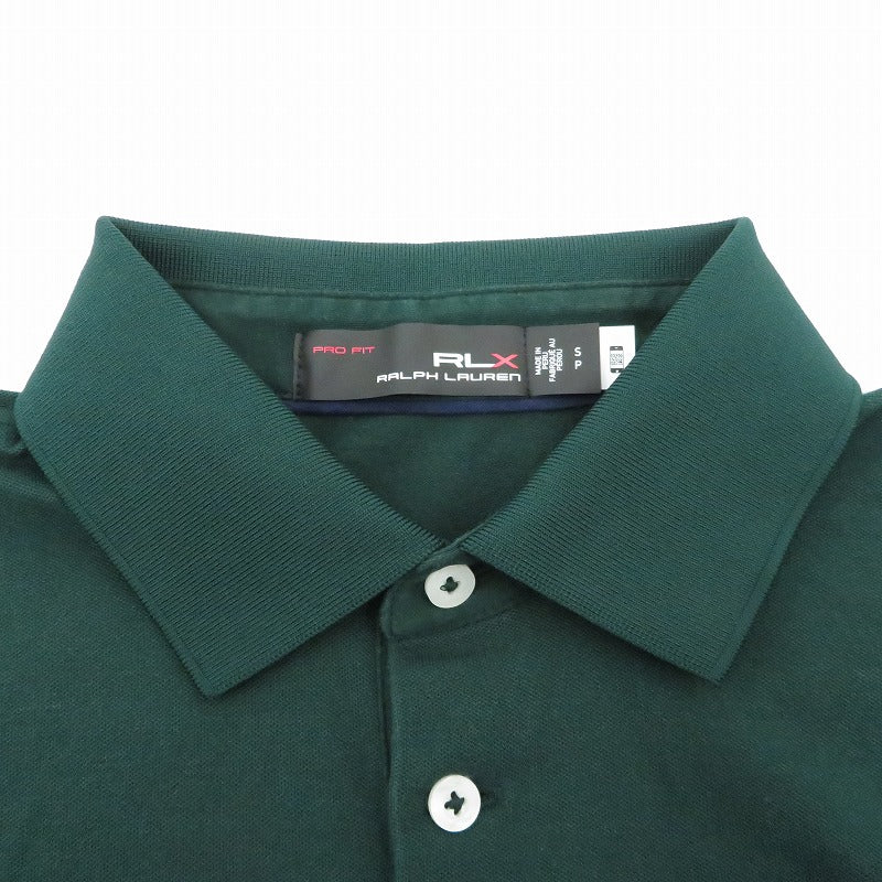POLO RALPH LAUREN | ポロ・ラルフローレン Custom Slim Fit Polo ポロシャツ グリーン サイズ：S【瀬戸大橋店】
