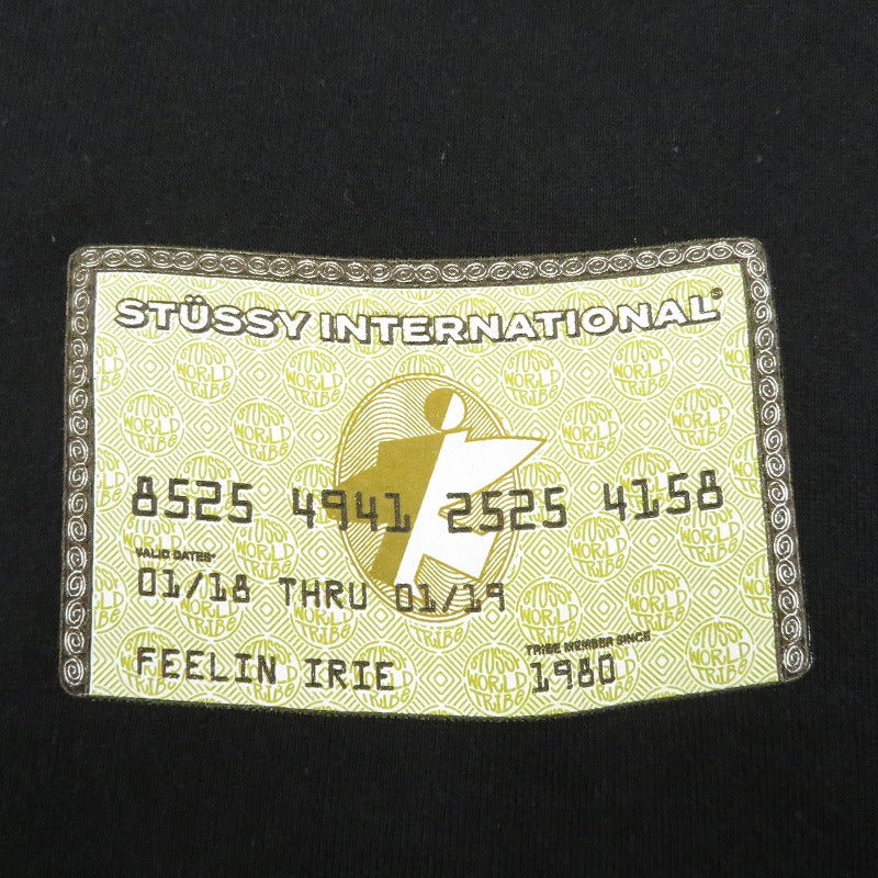 STUSSY | ステューシー AMEX debt HOODIE パーカー J40000SAS21 ブラック サイズ：M【瀬戸大橋店】