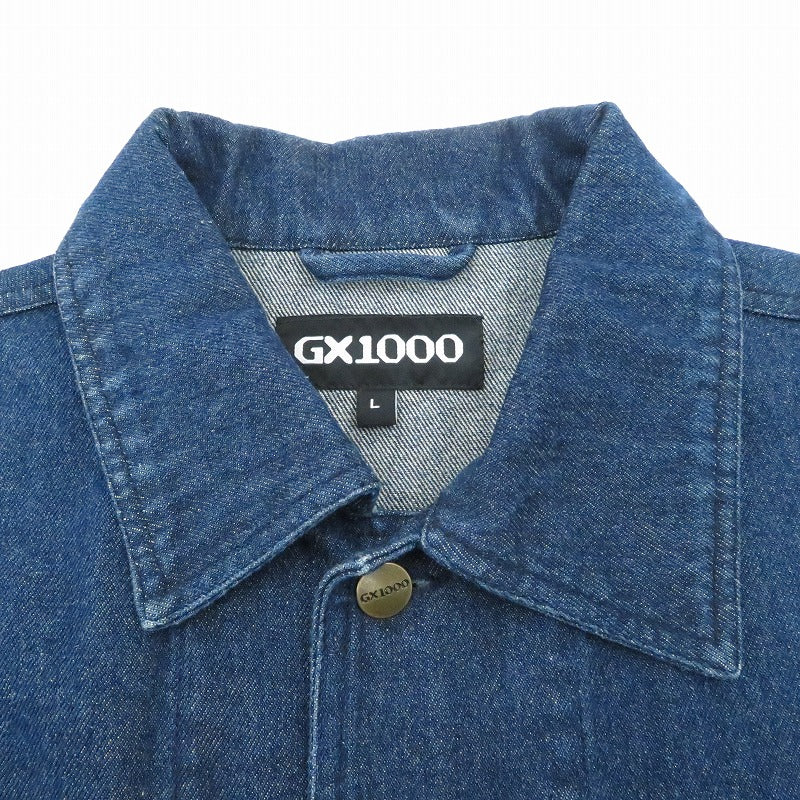 CHORE COAT JACKET デニム GX1000 ブルー サイズ：L【瀬戸大橋店】