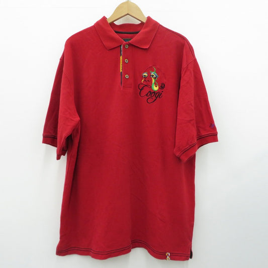 COOGI | クージー Vintage/ポロシャツ ポロシャツ レッド サイズ：XL【瀬戸大橋店】