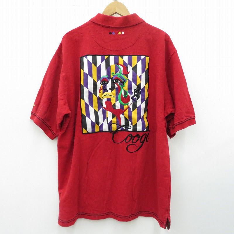 COOGI | クージー Vintage/ポロシャツ ポロシャツ レッド サイズ：XL【瀬戸大橋店】