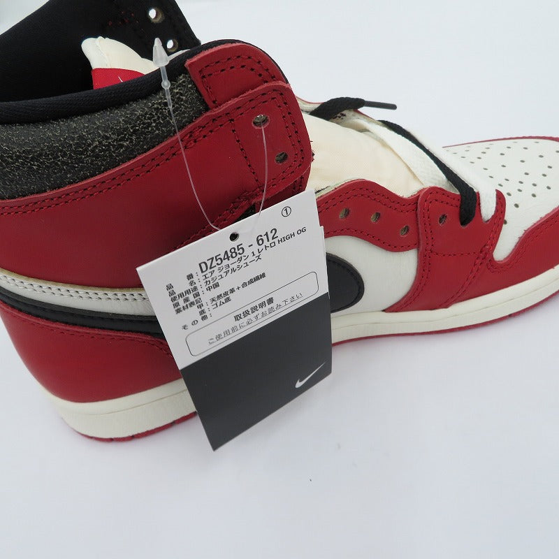NIKE | ナイキ Lost & Found/Chicago スニーカー DZ5485-612 エアジョーダン レッド 26.5cm【瀬戸大橋店】