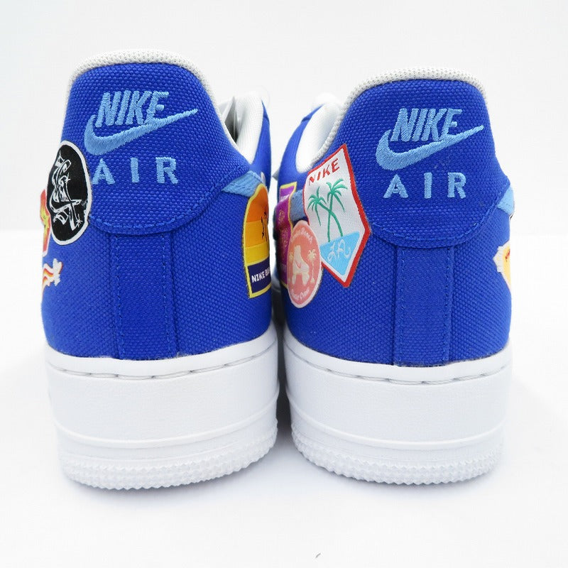 NIKE | ナイキ Air Force 1 Low '07 'Patched Up' スニーカー DX2304-400 エアフォース ブルー 28cm【瀬戸大橋店】