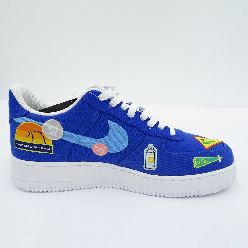 NIKE | ナイキ Air Force 1 Low '07 'Patched Up' スニーカー DX2304-400 エアフォース ブルー 28cm【瀬戸大橋店】
