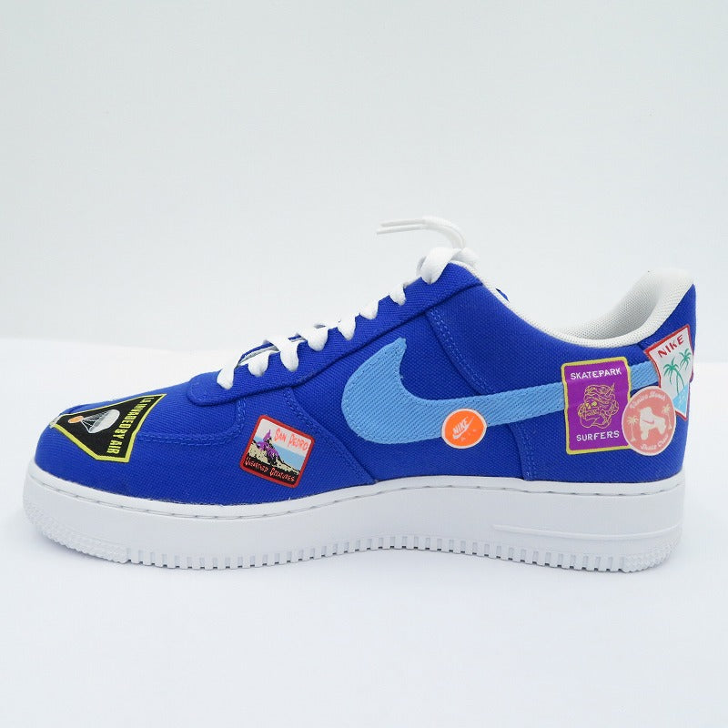 NIKE | ナイキ Air Force 1 Low '07 'Patched Up' スニーカー DX2304-400 エアフォース ブルー 28cm【瀬戸大橋店】