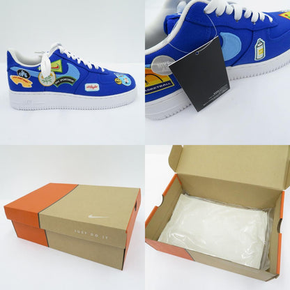 NIKE | ナイキ Air Force 1 Low '07 'Patched Up' スニーカー DX2304-400 エアフォース ブルー 28cm【瀬戸大橋店】