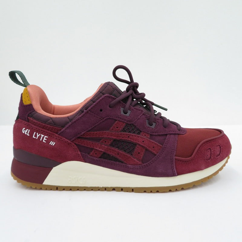 asics | アシックス Gel-Lyte 3 OG Bordeaux Wine スニーカー 1203A578 パープル 27cm【瀬戸大橋店】
